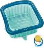 Merkloos Florixa® Opblaasbaar Jacuzzi - Blauw - 60cm x 60cm x 35cm