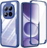 Techsuit Hoesje geschikt voor Xiaomi Redmi Note 15 Pro Plus / Xiaomi Poco M8 Pro - ColorVerse 360 Case met Screenprotector - Blauw