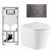 Geberit QeramiQ Dely Toiletset - Glans Wit