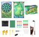Tapis d'entraînement de golf - Jeu d'entraînement double face pour intérieur et extérieur