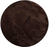 vidaXL - Vloerkleed - HUARTE - Bruin - Ø 100 cm
