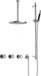 Hotbath Cobber - CW7067 - Inbouw Regendoucheset - Chroom