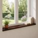 vidaXL - Raamprofielen - 2 stuks - Donkerbruin - 110 x 20 x 2 cm