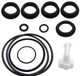 Wan GmbH Kit de réparation pour pompe de filtration - Kit de pièces - Entretien de piscine - Solution complète - 1 kit - Noir