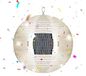 Merkloos Relaxdays Discobal 30 cm