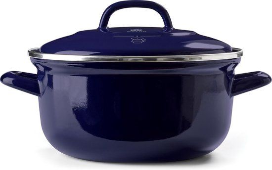 BK Indigo Braadpan - 24cm - 4.2L - Blauw