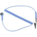 TRU COMPONENTS TRU COMPONENTS SpKL-4-244-SK ESD-aardingskabel 2.44 m Drukknop 4 mm, Krokodilklem