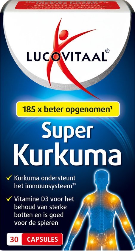 Lucovitaal Super Curcumine X-tra Krachtig 30 capsules