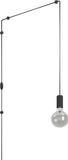 Eglo Pinetina Hanglamp - E27 - Staal - Zwart