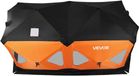 Vevor Tente de pêche sur glace pour 8-10 personnes, 4,11 X 2,3 X 2,3 m, isolée, pour la pêche hivernale, 10,7 m² de surface, tissu 600D 4 couches, tente de glace portable de style moyeu avec ancrages, cordes et sac de transport