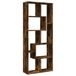 VidaXL Boekenkast 67x25x161.5 cm Hout Gerookt Eiken