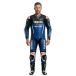 Alpinestars Combinaison En Cuir Yamaha GP-R7 1 Pièce Metallic Blue Blk White Red Fl, Taille: 60