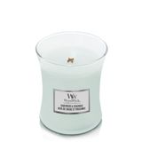 WoodWick Sagewood & Seagrass Medium Jar - Turquoise - 275g