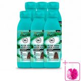 Garnier Fructis Hair Food Shampoo à l'Aloe Vera 6 x 350 ml