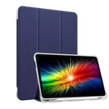 BXGH Case voor iPad Pro 11 inch 2022 (4e generatie)/2021 (3e generatie)/2020 (2e generatie), iPad smart case, wekker/automatische slaap - Marineblauw