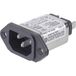 TE Connectivity 6609006-9 Netfilter Met IEC-connector 250 V/AC 6 A 465 mH 1 stuk(s)