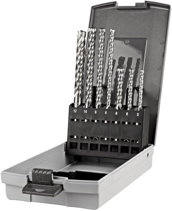 Makita Accessoires Makita E-14928 7-delige SDS-PLUS Betonborenset In Cassette
