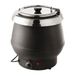 Garcia de Pou 181.87 Soepwarmer, 10 l, 34,5 x 36 cm, roestvrij staal zwart