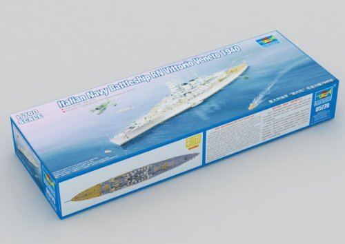 Trumpeter 05779 Modelbouwpakket Italian Navy Battleship RN V.Veneto 1940