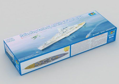 Trumpeter 05779 Modelbouwpakket Italian Navy Battleship RN V.Veneto 1940
