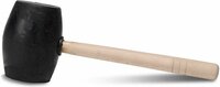 Rubi Rubber Hamer Zwart 750 gr - 65908