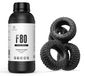 OEM Résine élastique pour imprimante 3D, longueur d'onde UV 405 nm, noire, 1000 g