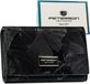 Peterson Portefeuille femme, cuir et PU, modèle PTN PS112-MLF-2586, noir
