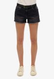 Superdry Mid Rise Denim Hotpants Dames Jeans Shorts W28