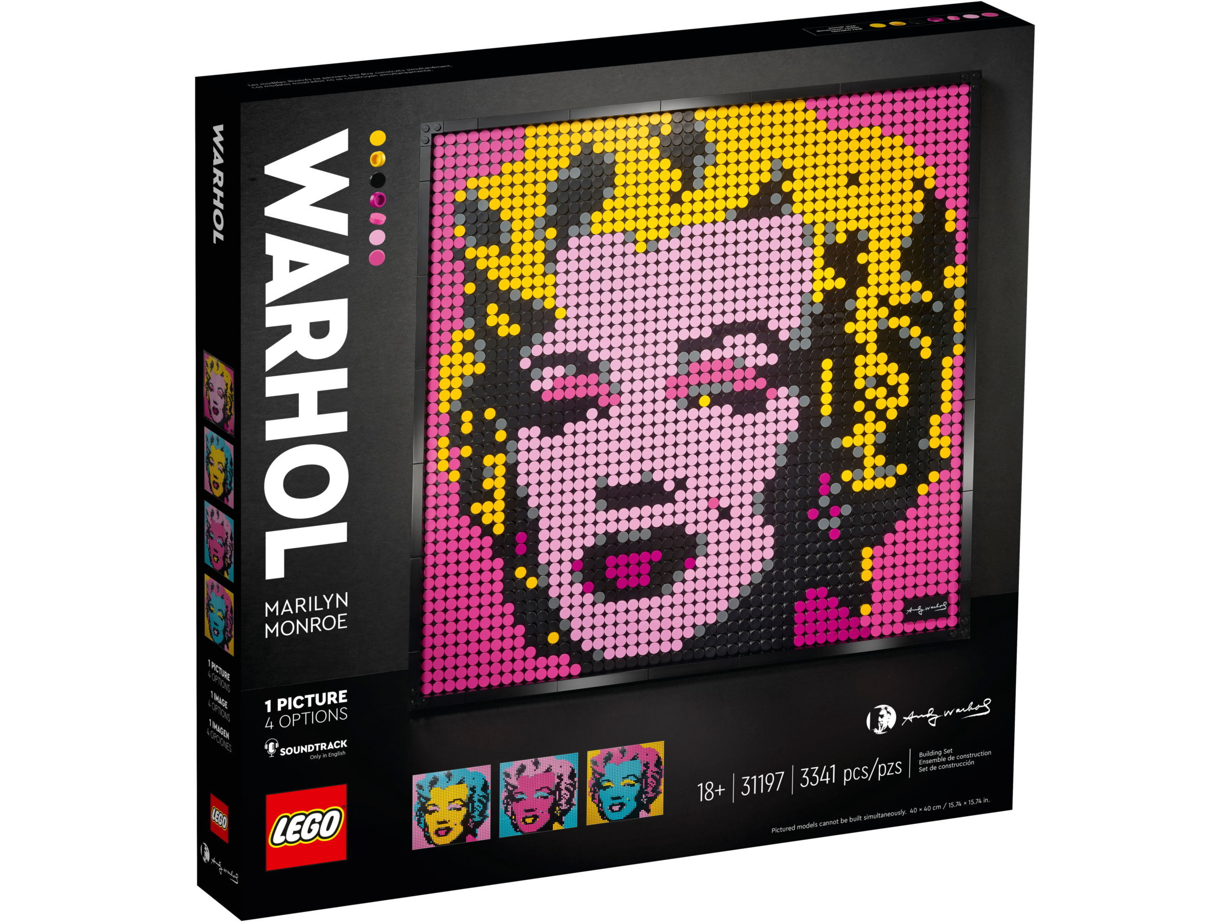 lego Art 31197 Andy Warhol’s Marilyn Monroe