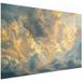 Affiche Le Dernier Souffle Du Jour : Des Nuages Illuminés Par La Lueur Du Soir
