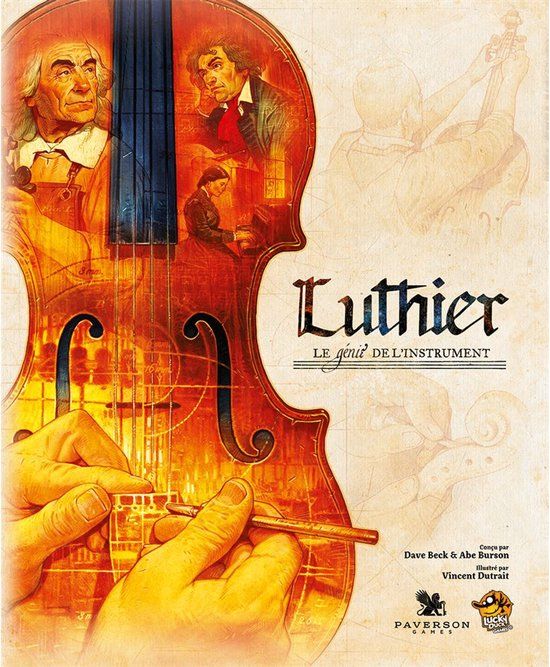 Lucky Duck Games Luthier Bordspel Expertstrategie Frans