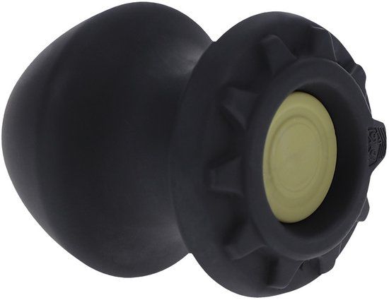 Doc Johnson Kum Keeper - Medium anaalplug - Zwart - 5.8 cm
