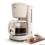 Princess Coffee Maker Wave Koffiezetapparaat – 1000 W – 1,5 L Glazen Kan – Warmhoudfunctie – Niet-druppel Systeem
