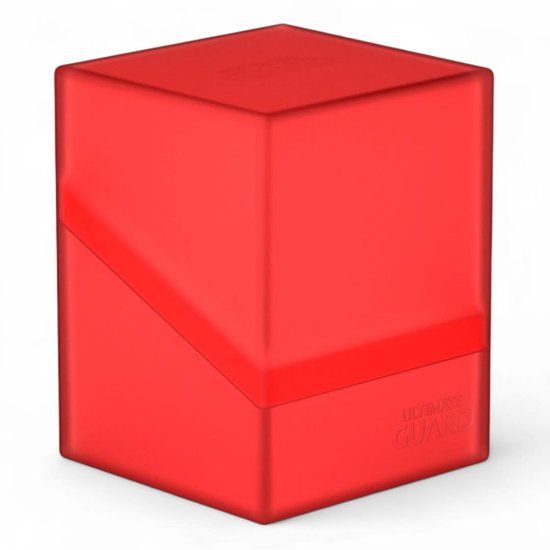 Ultimate Guard Boulder Deck Case 100+ Standard Size Ruby