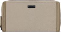 Bugatti Sina Portemonnee RFID-bescherming Leer 19 cm - Dames - Horizontaal - beige