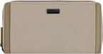 Bugatti Sina Portemonnee RFID-bescherming Leer 19 cm - Dames - Horizontaal - beige
