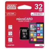 MicroCARD carte mémoire MicroSDHC, 32 Go, Class 10, UHS-I, avec adaptateur