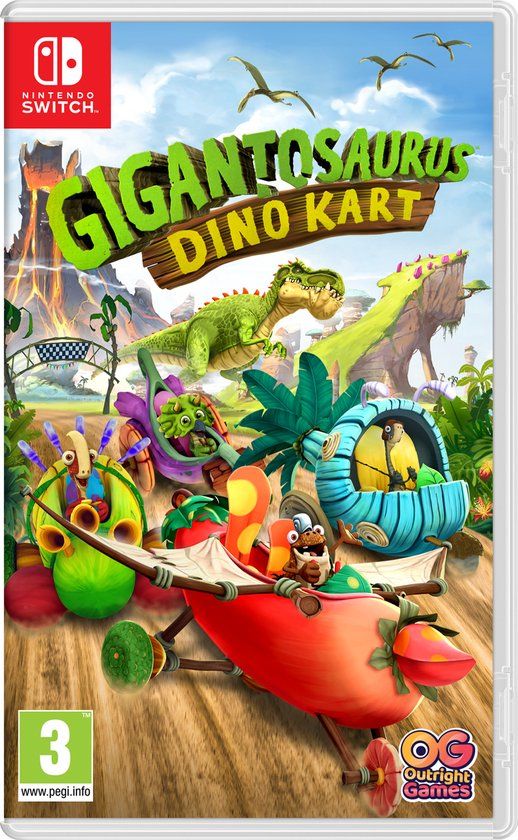 Bandai Namco Entertainment Inc. Gigantosaurus Dino Kart - Nintendo Switch - Standard Edition