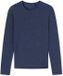 Schiesser Shirt 1/1 Unisex Donkerblauw Lange Mouw Katoen/Polyester/Elastaan Ronde Hals