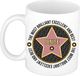 Bellatio Decorations Naam mok Denise - wit - Most Brilliant - keramiek - 300 ml - beker voor collega - cadeau