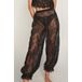 Hunkemöller Jogger Allover Lace Legacy Zwart