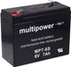 Powery batterie au plomb (multipower) MP7-6S