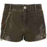 Devil Fashion Gothic Shorts Steampunk Gear Shorts - Bruin