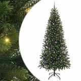 vidaXL Kunstkerstboom Groen 240 cm PE en PVC