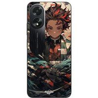 Maniacase Etui Oppo A38 demonendoder Tanjiro anime manga