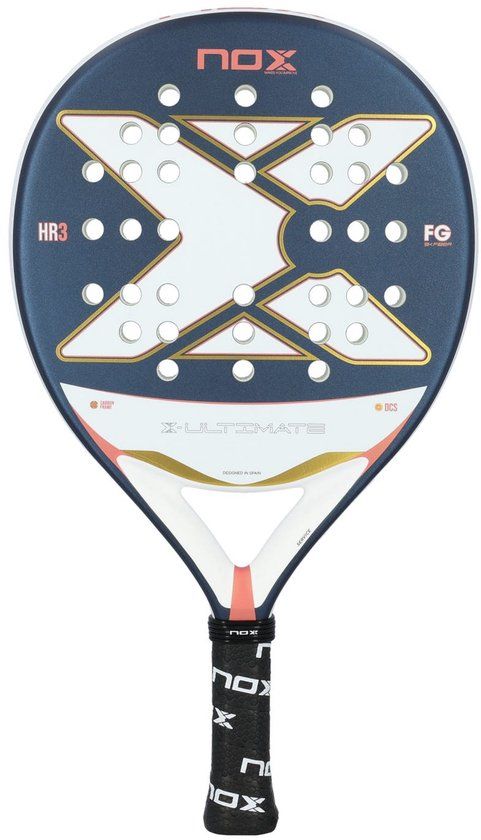 Nox Ultimate Blue/pink Padel Racket