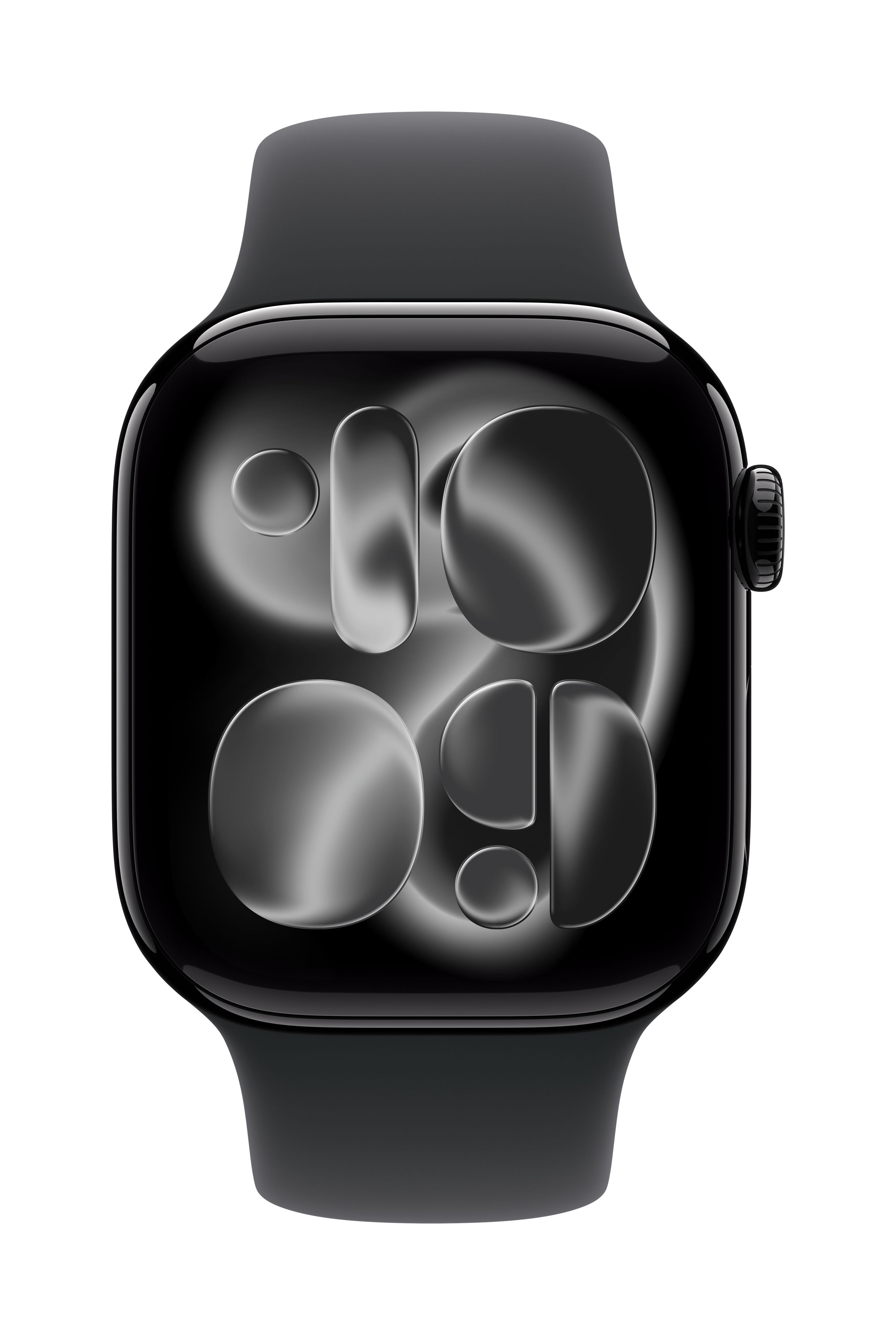 Apple Sport Band Zwart Fluorelastomeer S/M