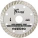 Kawapower Disque de coupe diamant turbo Ø 115 mm