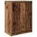 VidaXL Dressoir 57x34x76 cm Hout Oud Houtkleurig