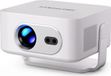 HY300MAX Projecteur - Mini projecteur LED - 400 lumens ANSI - Entrée 8K, natif 720p - Wi-Fi 6, Bluetooth 5.4 - Mise au point automatique, correction Keystone automatique, portable